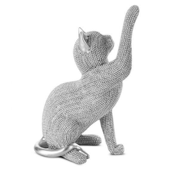 srebrny kot figurka dekoracyjna eldo 23.jpg