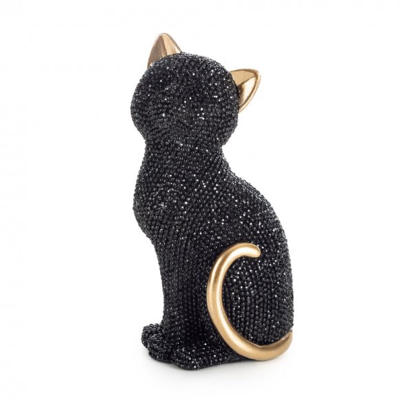 figurka kot czarno złoty -1.jpg