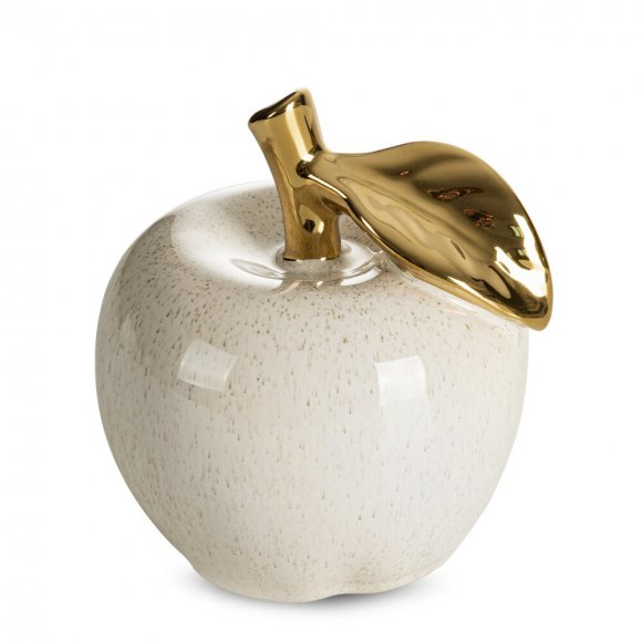 kremowe jabłko figurka dekoracyjna darla 5.jpg